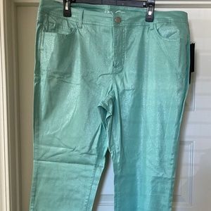 Sea Green Jean